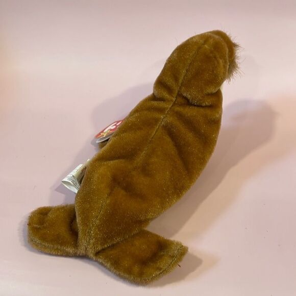 Vintage 1999 Ty Beanie Baby NWT Excellent Condition NWT Paul The Walrus 8” long - Picture 3 of 10